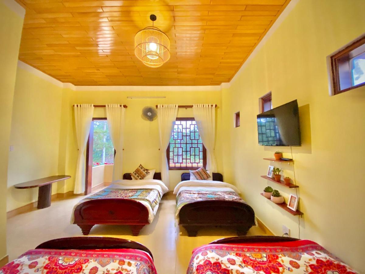 Henisi Homestay Mang Den Villa Kon Von Kla Bagian luar foto