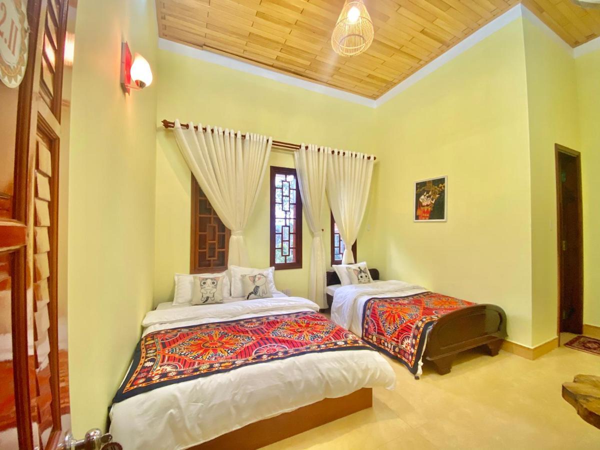 Henisi Homestay Mang Den Villa Kon Von Kla Bagian luar foto