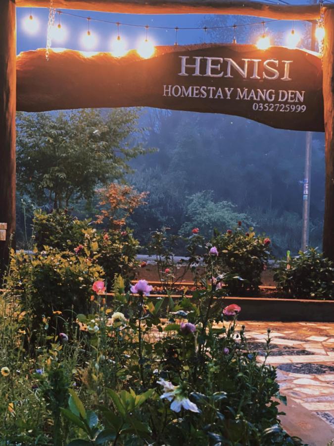 Henisi Homestay Mang Den Villa Kon Von Kla Bagian luar foto