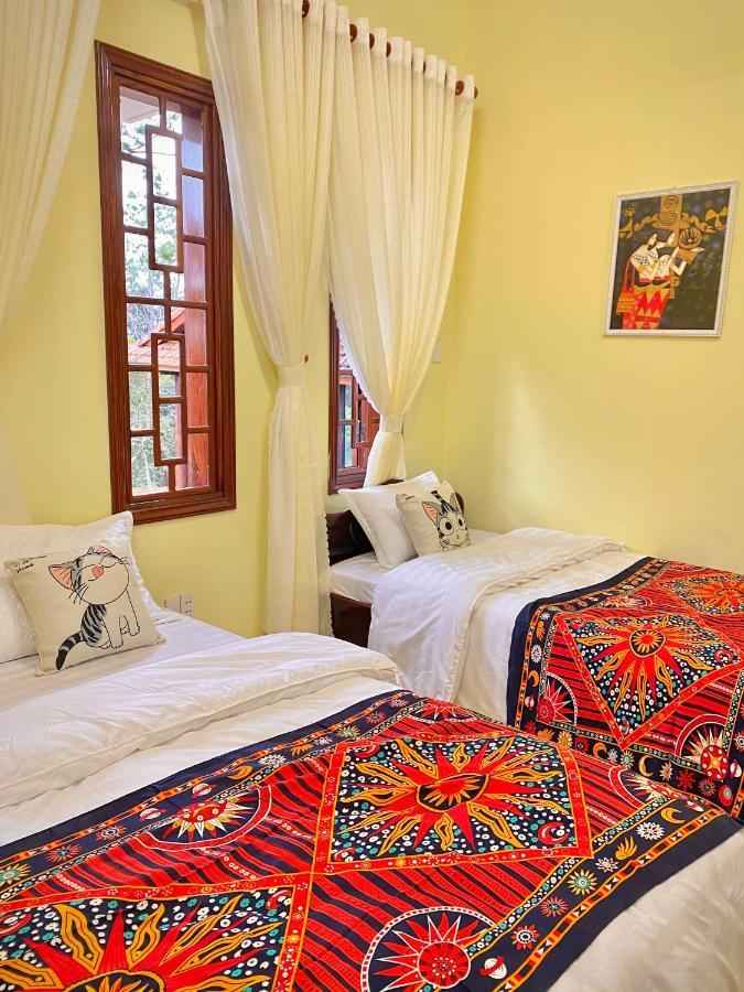 Henisi Homestay Mang Den Villa Kon Von Kla Bagian luar foto